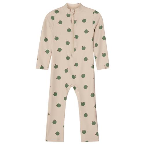 Kuling Seychelles UV-dragt Green Apple | Hvid | 122/128 cm