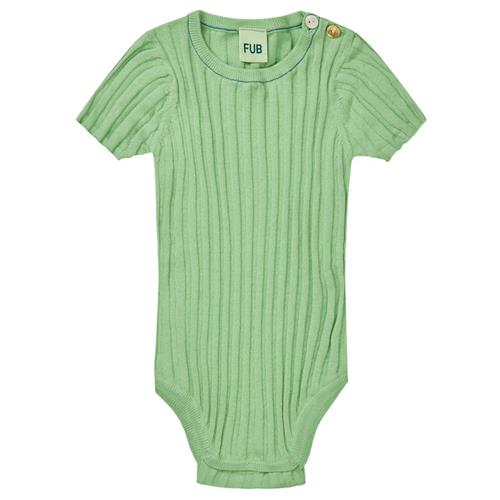 FUB Strikket Baby Body Emerald | Grønn | 68 cm