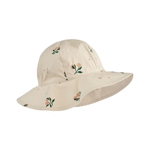 Liewood GOTS Amelia Vendbar Solhat Peach Sandy 9-12 months  Beige  9-12 måneder  Unisex