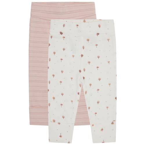 Hust&Claire Luca 2-pak Leggings Peach Dust | Lyserød | 80 cm