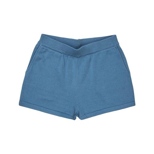 FUB Strikkede Shorts Washed Indigo | Blå | 100 cm