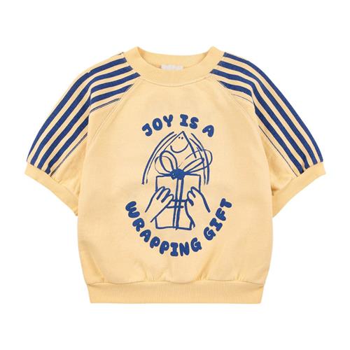 Bobo Choses Joy Is A Wrapping Gift Sweatshirt Light Yellow | Gul | 2-3 years