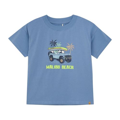 Minymo GOTS T-shirt Infinity 128 cm  Blå  128 cm  mand