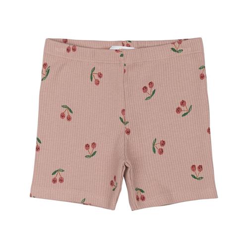 The New Siblings GOTS Oona Ribbede Shorts Adobe Rose Aop | Lyserød | 86 cm