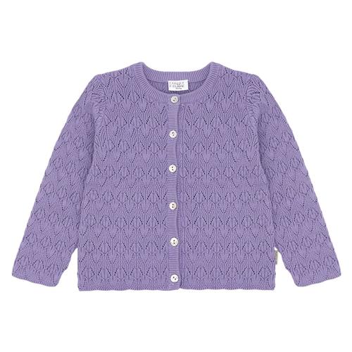 Hust&Claire Cilja Cardigan Bellflower | Lilla | 74 cm