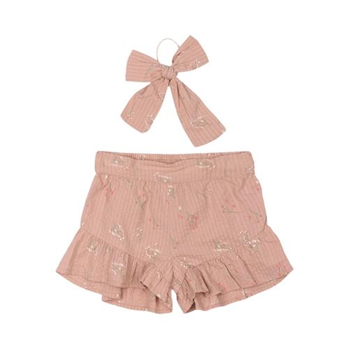 The New Olinam Shorts Adobe Rose Aop | Lyserød | 9-10 years