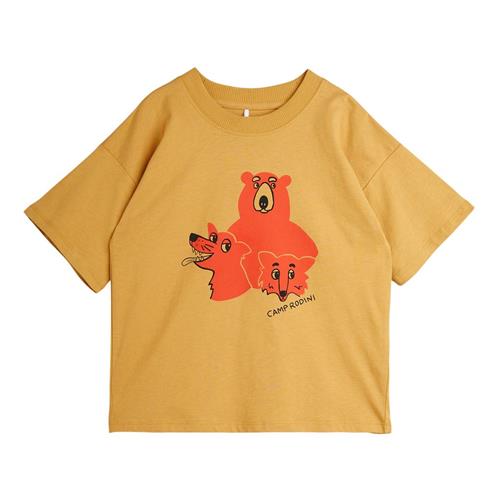 Mini Rodini GOTS Camp Rodini Sp Kortærmet T-shirt Beige | Beige | 92/98 cm