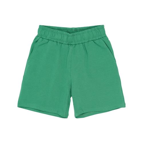 The New GOTS Norvalde Sweat Shorts Bottle Green | Grønn | 7-8 years