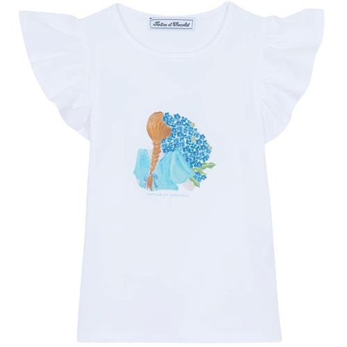 Tartine et Chocolat T-shirt Blanc | Hvid | 5 years