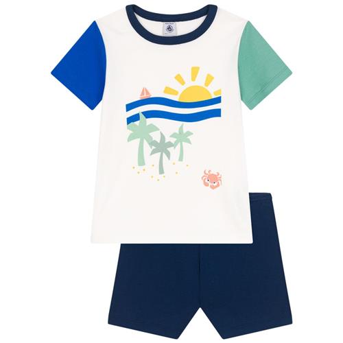 Petit Bateau Pyjamas I Bomuld Marshmallow Multicolor | Hvid | 5 years