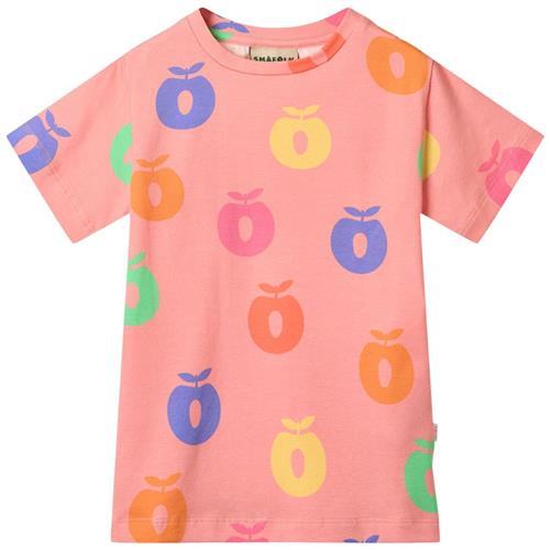 Småfolk Apples T-shirt Blossom | Lyserød | 1-2 years