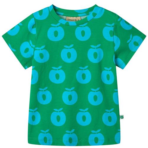 Småfolk Apples T-shirt Småfolk Green | Grønn | 1-2 years