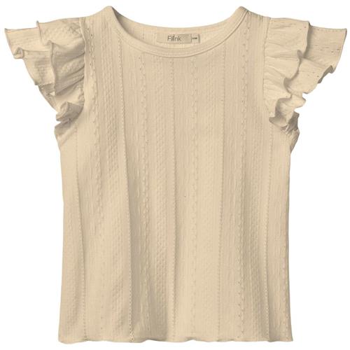 Fliink Gabby Kortærmet Bluse SANDSHELL |  | 2 years