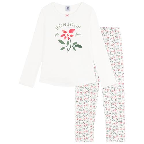 Petit Bateau Pyjamas Marshmallow Multicolor | Hvid | 3 years