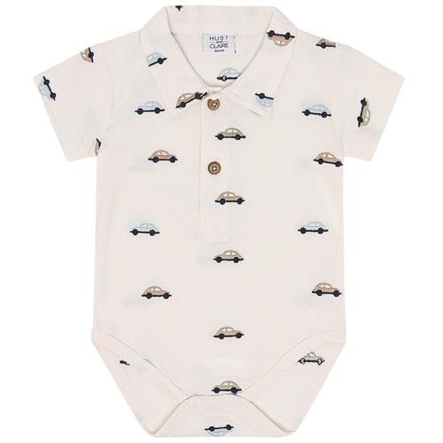Hust&Claire Billy Baby Body Snow White | Hvid | 74 cm
