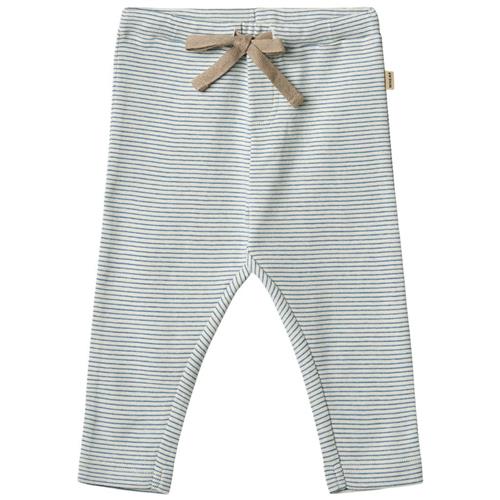 Wheat GOTS Manfred Jersey-bukser Blue Stripe | Blå | 68 cm