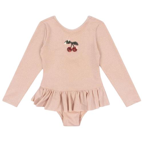 Konges Sløjd Jade Langærmet Badedragt Evening Sand | Lyserød | 18 months