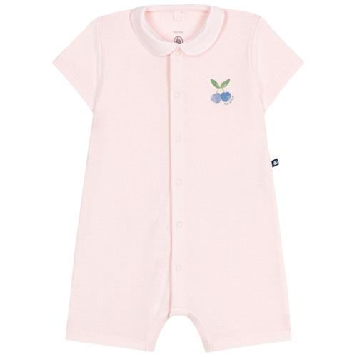 Petit Bateau Playsuit I Bomuld Med Peter Pan-krave Fleur Pink | Lyserød | 12 months