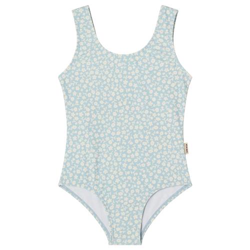 Kuling Milos UV-badedragt Sky Blue Flower | Blå | 98/104 cm