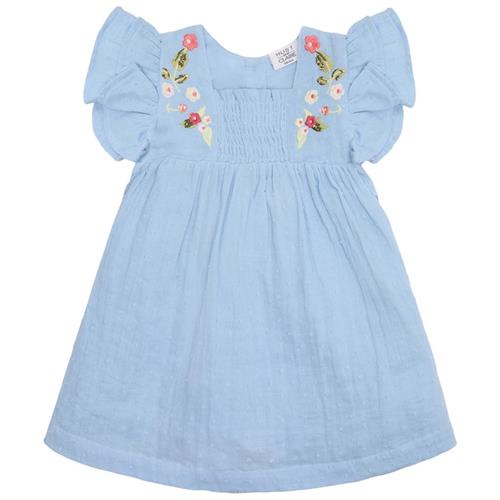 Hust&Claire Katinka Kjole Cloud Blue | Blå | 86 cm