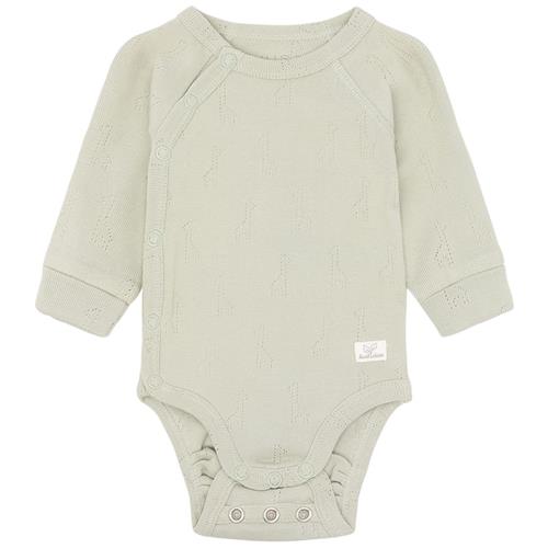 Hust&Claire Bing Baby Body Green Sage | Grønn | 68 cm