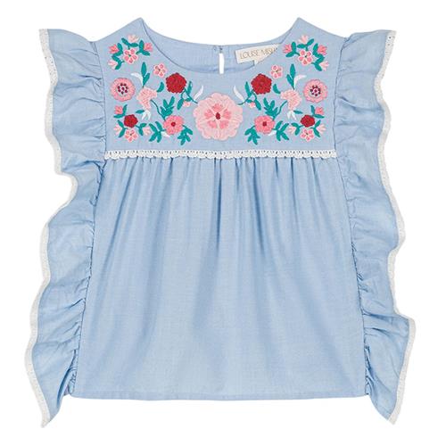 Louise Misha Mala Bluse Light Blue | Blå | 7 years