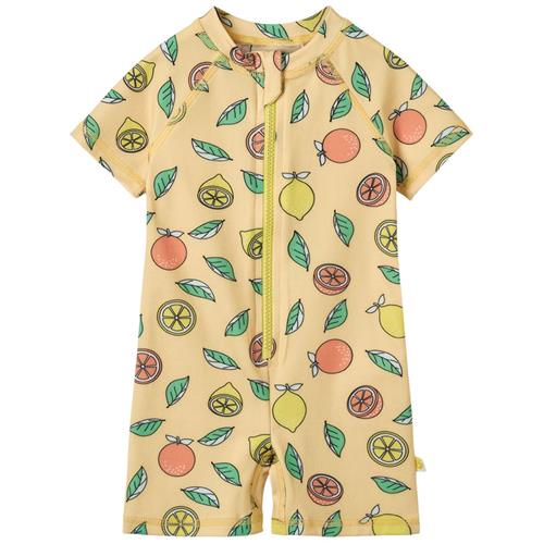 Småfolk Lemons And Oranges UV-dragt Custard | Gul | 98 cm