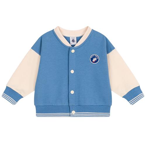 Petit Bateau Varsity Bomuldsjakke Alaska Avalanche | Blå | 6 months