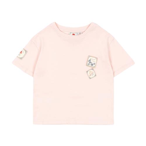 Konges Sløjd RHW X KS Lettre Tee Chalk Pink 18 months    18 måneder  kvinde