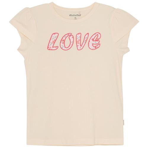 Minymo GOTS T-shirt White Swan | Hvid | 110 cm