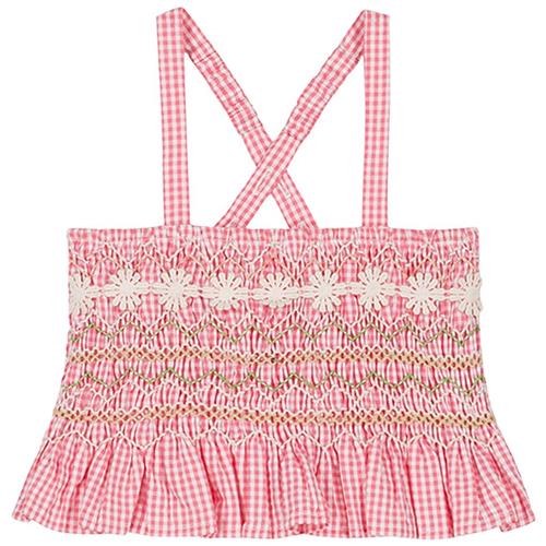 Louise Misha Florentina Camisole Pink Fragola Vichy | Lyserød | 12 months