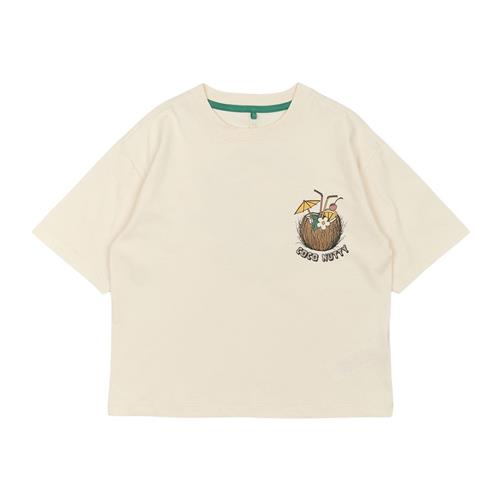 The New Oleen Tee White Swan | Hvid | 9-10 years