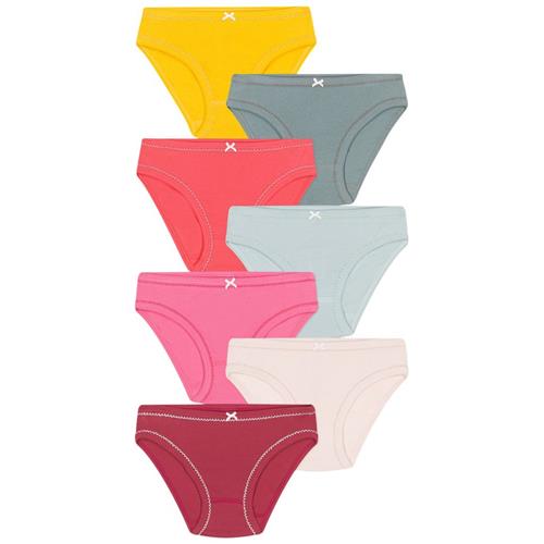 Petit Bateau 7-pak Trusser Panacotta Petal Peachy 4 Y  Lyserød  4 år  kvinde