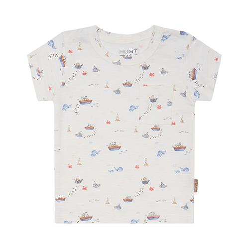 Hust&Claire August T-shirt Ivory | Hvid | 68 cm