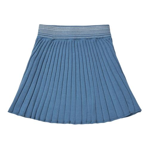 FUB Strikket Nederdel Washed Indigo | Blå | 110 cm