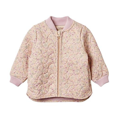 Se Wheat Loui Termojakke Pansies 86 cm  Lyserød  86 cm  unisex ved Babyshop