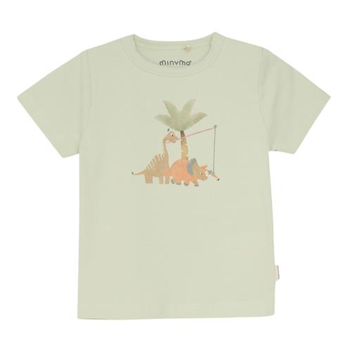 Minymo GOTS T-shirt Tender Greens | Grønn | 68 cm