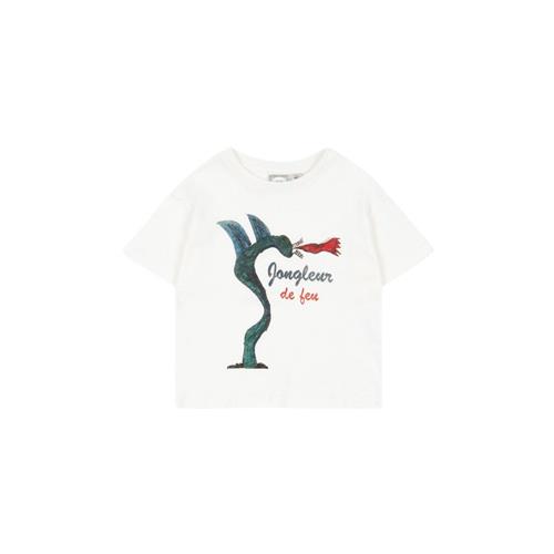 Konges Sløjd RHW X KS Jongleur Tee Antique White | Hvid | 2 years