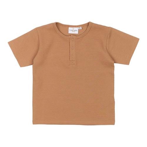 The New Siblings GOTS Ozzy Tee Indian Tan | Brun | 62 cm
