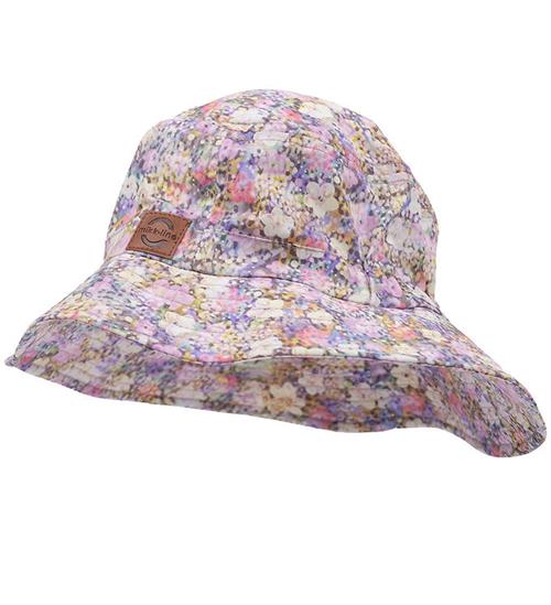 Mikk-Line Sommerhat - UV50+ - Dusk m. Blomster