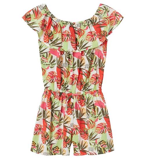 Name It Buksedragt - NkfVinaya - Noos - Bright White/Tropical