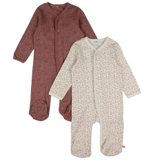 Pippi Baby Natdragter - 2-pak - Burlwood