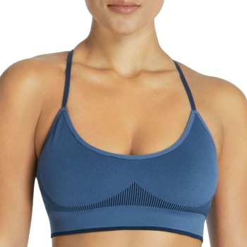 adidas Bh Contour Seamless Bralette Marineblå Medium Dame