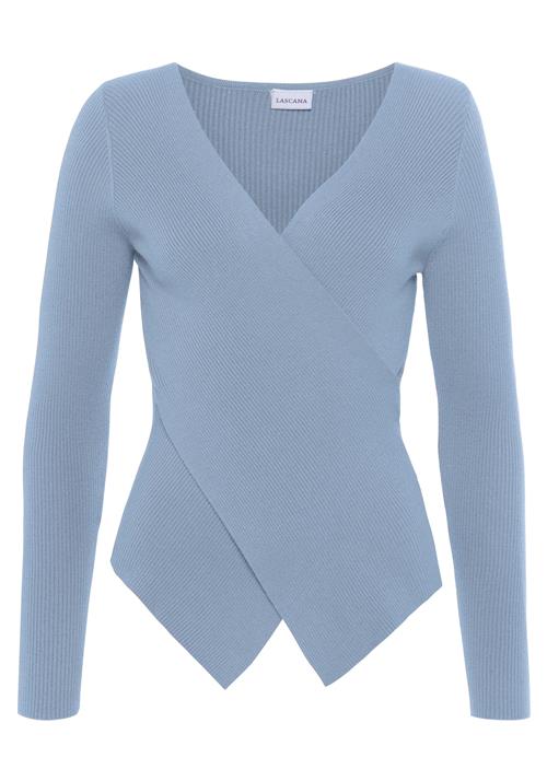 LASCANA Pullover  lyseblå