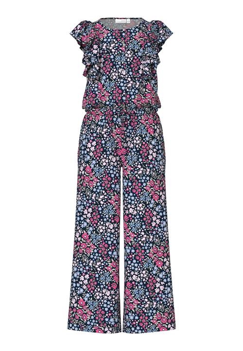 NAME IT Overall 'NKFVINAYA'  navy / lyseblå / pastelgrøn / pink