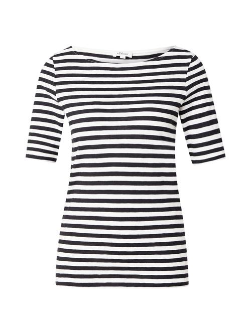 Se s.Oliver Shirts  ecru / sort ved About You