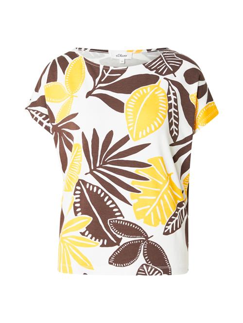 s.Oliver Shirts  ecru / choko / gul