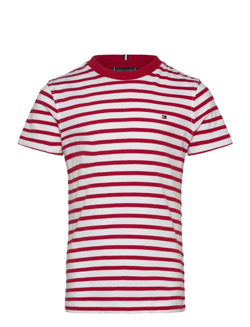 Essential Cotton Reg Tee Ss Tommy Hilfiger Red