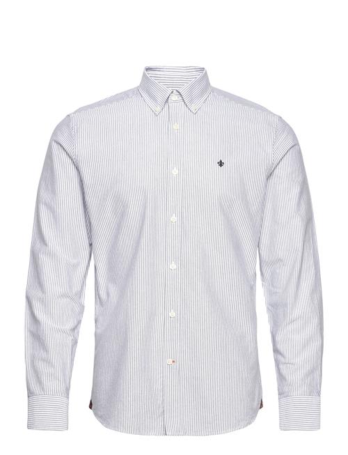 Douglas Stripe Shirt-Slim Fit Morris Blue