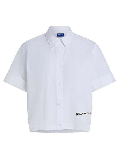 KARL LAGERFELD JEANS Bluse  hvid